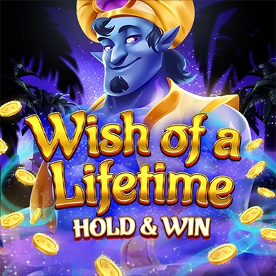 Wish of a Lifetime Hold & Win slot game met genies en gouden munten